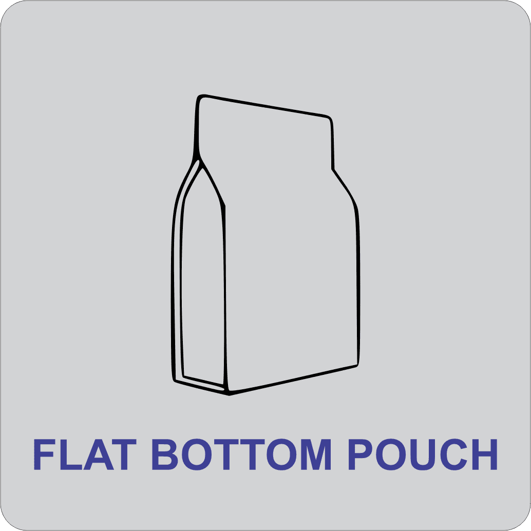 FLAT BOTTOM POUCH ICON
